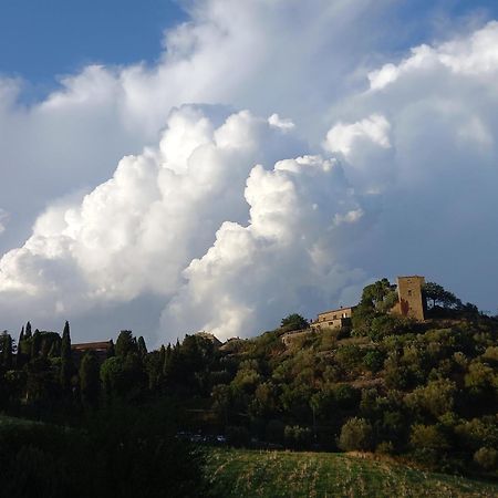 Appartamento Con Vista Panoramica Pienza Buitenkant foto